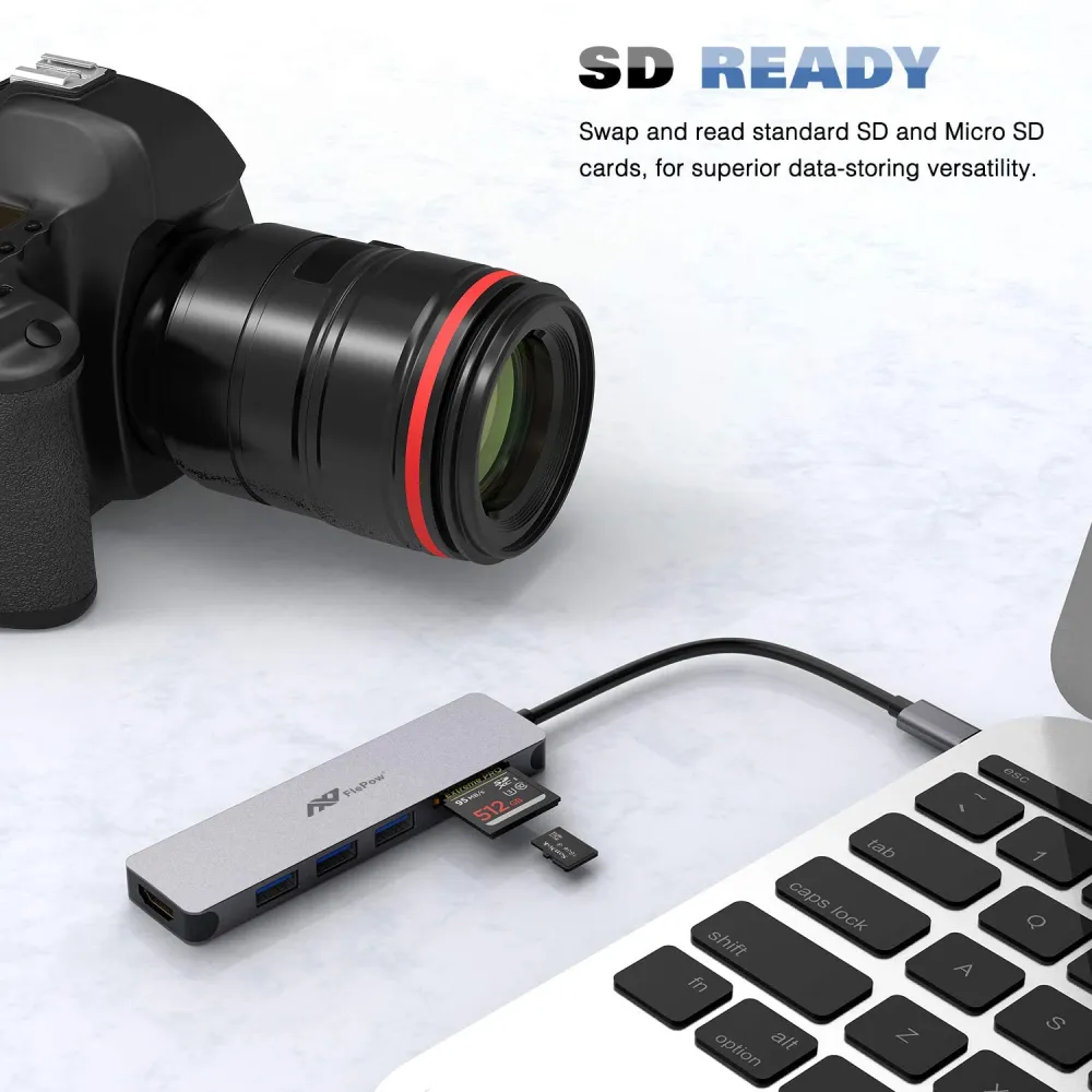 Hub USB-C FlePow 7-en-1 © FlePow